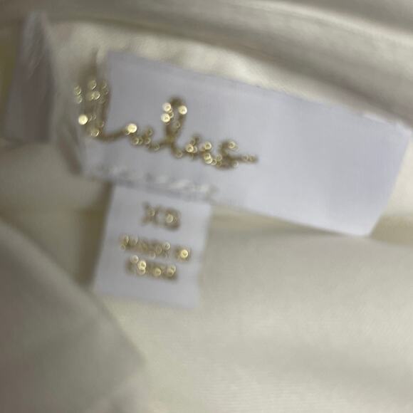 LULU'S XS Exceptional Romance White Off-the-Shoulder Mermaid Maxi Dress NWT 0B1 - Picture 7 of 8